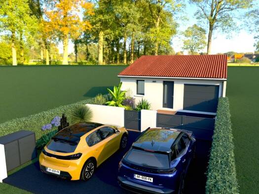 Terrain avec maison neuve à vendre 225 000 € 3 pièces 2 chambres 58 m² 254 m² de terrain Centre Ville Elne 66200