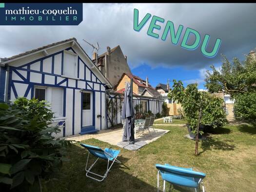 Maison à vendre 261 250 € 3 pièces 1 chambre 60 m² 279 m² de terrain Ouistreham 14150