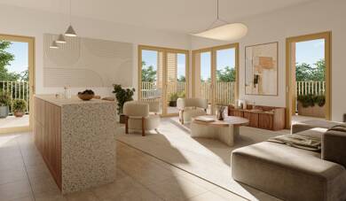 Appartement à vendre 424 900 € 4 pièces 3 chambres 78,3 m² 6ème étage Gambetta Montpellier 34000