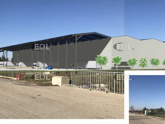 Entrepôt à louer 27 521 € 6 605 m² d'espace de stockage Campagne Tarascon 13150