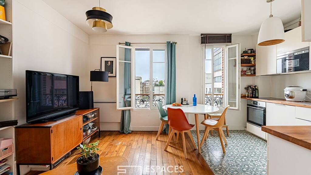 Appartement à vendre 495 000 € 3 pièces 2 chambres 48 m² Étage 5/5 Parchamp–Albert Kahn Boulogne-Billancourt 92100