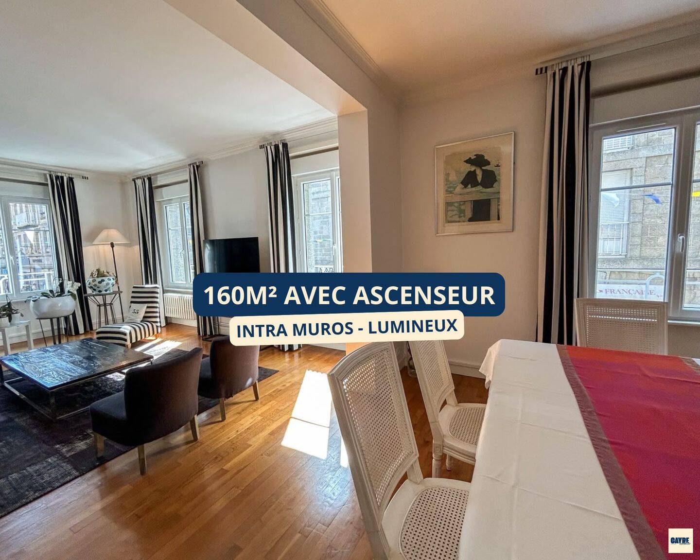 Appartement 6 pièces 161 m² · à Saint-Malo · 160,9 m² · 642 050 €