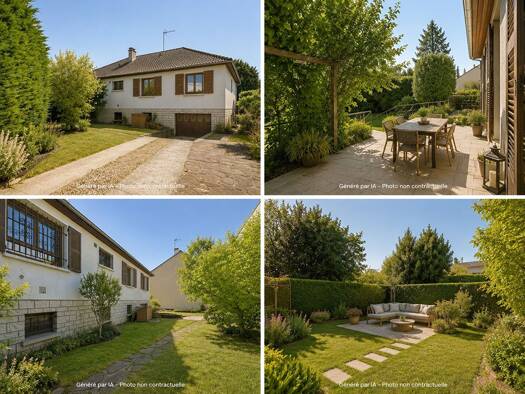 Maison à vendre 479 000 € 5 pièces 3 chambres 100 m² 719 m² de terrain Bois Saint Martin-Yvris-Richardets-Monfort Noisy-le-Grand 93160