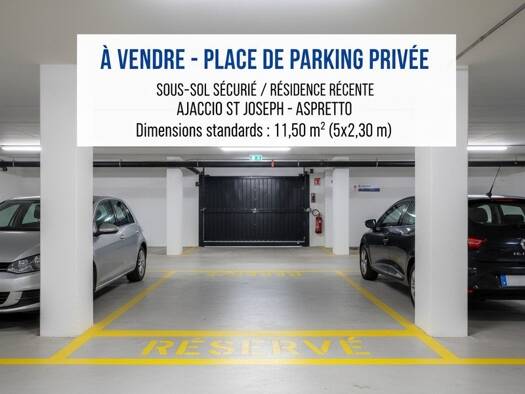 Parking à vendre - neuf 18 000 € 12 m² Ajaccio 20090
