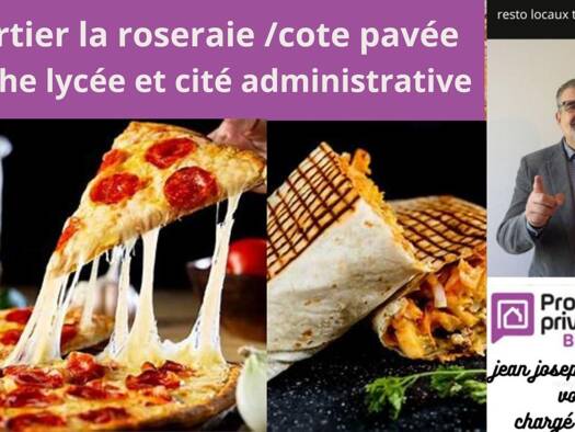 Restaurant à vendre Fonds de commerce 97 800 € 87 m² d'espace de restauration Château-de-l'Hers Toulouse 31500