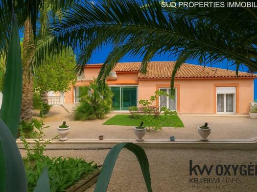 Villa à vendre 550 000 € 5 pièces 4 chambres 161 m² 760 m² de terrain Les Jardins Saint Jacques Perpignan 66000