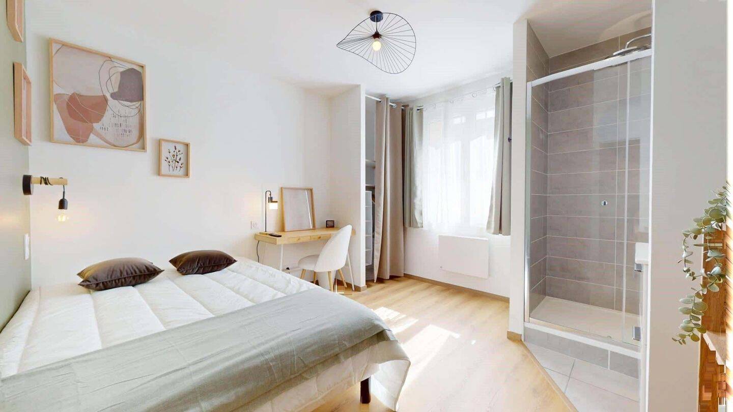 Chambre 1 - ALBERT 1ER C - Colocation — 1