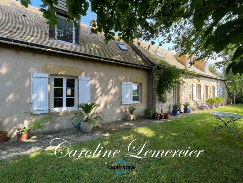 Mas à vendre 338 000 € 8 pièces 4 chambres 285 m² 2 300 m² de terrain Zone Industrielle-Rte de Mamers-Les Ajeux La Ferté-Bernard 72400