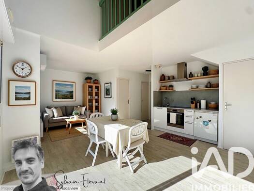 Duplex à vendre 369 000 € 2 pièces 1 chambre 45 m² Étage 3/3 Aiguillon Arcachon 33120