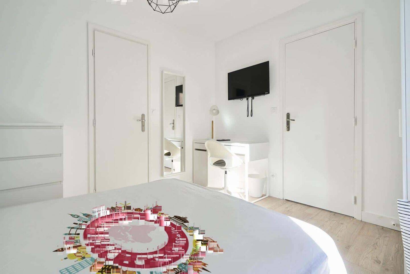 Chambre 3 - BERNOS - Colocation — 4