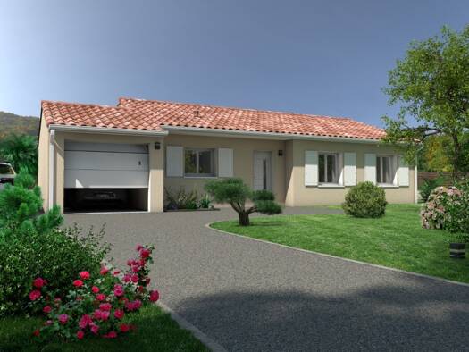 Terrain avec maison neuve à vendre 174 785 € 4 pièces 3 chambres 85 m² 958 m² de terrain Noailhac 81490