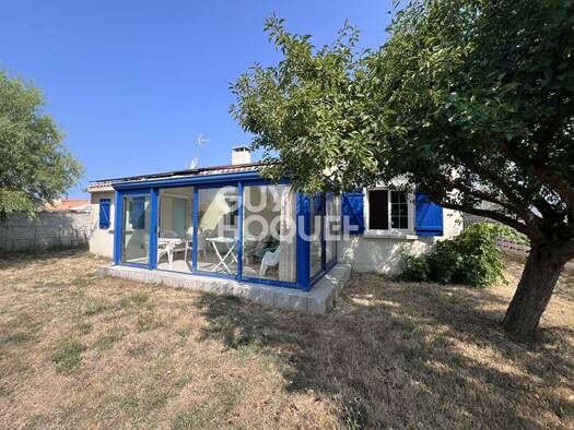 Maison de plain-pied à vendre 255 900 € 3 pièces 2 chambres 75 m² 574 m² de terrain Sion-Bussoleries-Terre Fort Saint-Hilaire-de-Riez 85270
