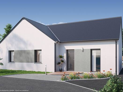 Terrain avec maison neuve à vendre 285 289 € 4 pièces 3 chambres 93 m² 571 m² de terrain Saint-Barthélemy-d'Anjou 49124