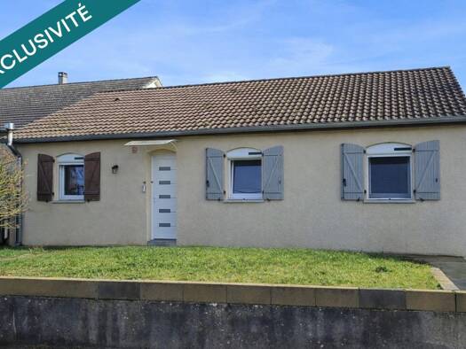 Pavillon à vendre 160 000 € 4 pièces 2 chambres 88 m² 804 m² de terrain Carignan 08110