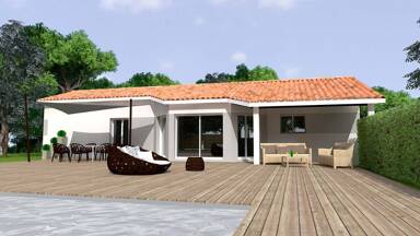 Maison de plain-pied à vendre 251 700 € 4 pièces 3 chambres 104 m² 1 753 m² de terrain Fonroque 24500