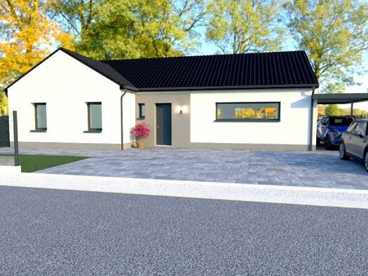 Terrain avec maison neuve à vendre 289 722 € 5 pièces 3 chambres 99 m² 534 m² de terrain Thumeries 59239