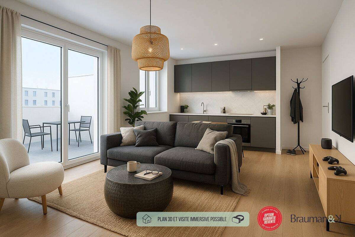 Appartement 1 pièce 27 m² · à Nancy · 27 m² · 109 896 €