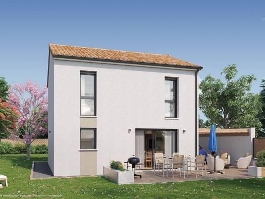 Terrain avec maison neuve à vendre 169 116 € 4 pièces 3 chambres 90 m² 326 m² de terrain Nouaillé-Maupertuis 86340
