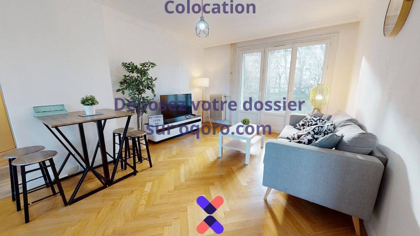Chambre en colocation appartement meublé — 17