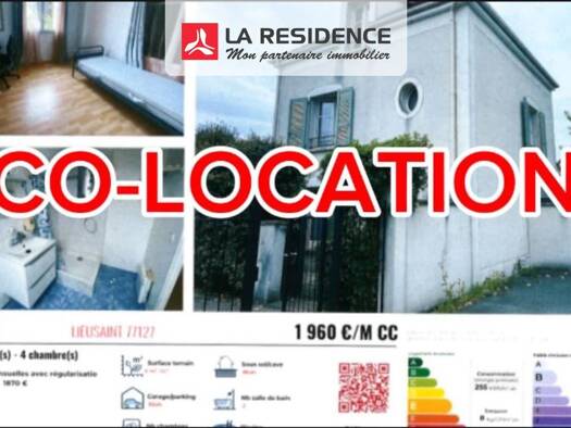 Maison à louer 1 960 € 5 pièces 4 chambres 138 m² Lieusaint 77127