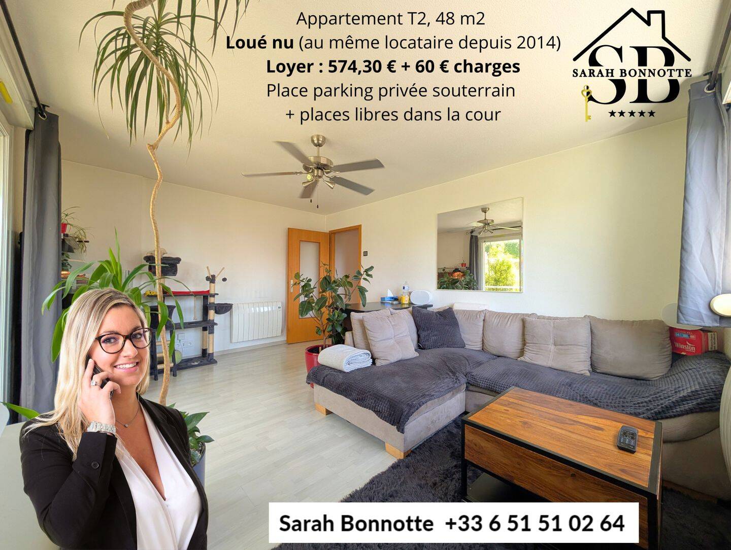 Appartement 2 pièces 48 m² · à Sierentz · 48 m² · 150 000 €