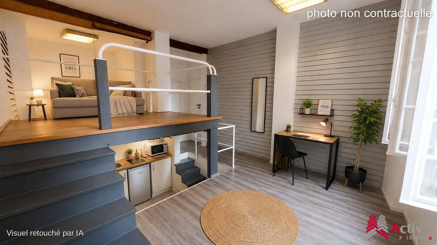 Appartement 1 pièce 34 m² · à Toulouse · 33,9 m² · 129 000 €