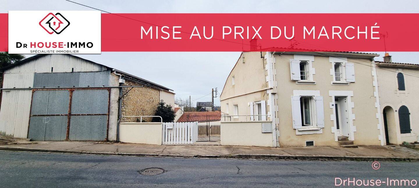 Maison 4 pièces 85 m² · à Mareuil-sur-Lay-Dissais · 85 m² · 132 500 €