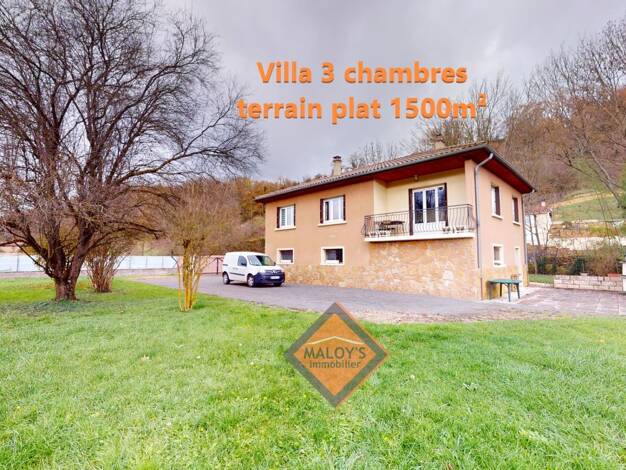 Maison à vendre 330 000 € 5 pièces 3 chambres 93 m² 1 520 m² de terrain Lozanne 69380