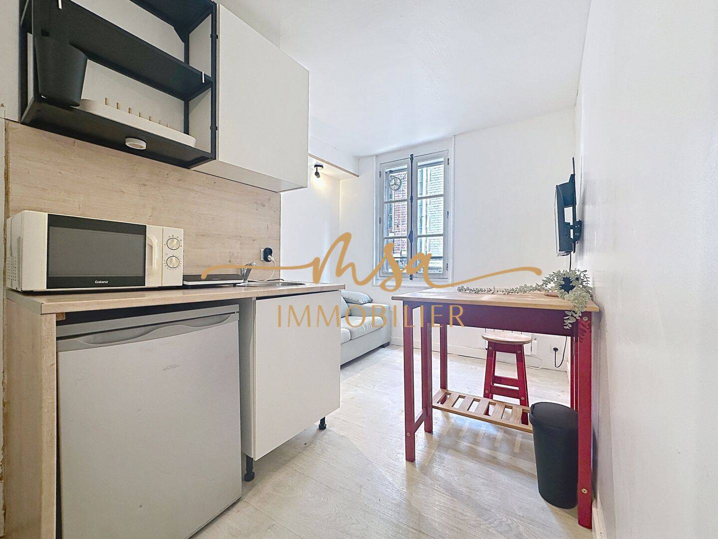 Appartement 1 pièce 13 m² · à Rouen · 12,7 m² · 430 €/mois
