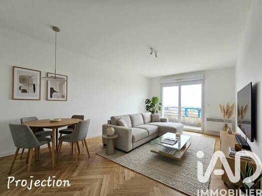 Appartement à vendre 145 000 € 2 pièces 1 chambre 44 m² Étage 3/3 Haluchère-Perray Nantes 44300