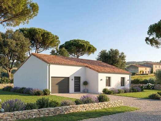 Terrain avec maison neuve à vendre 235 255 € 3 pièces 2 chambres 80 m² 589 m² de terrain Notre-Dame-de-Monts 85690