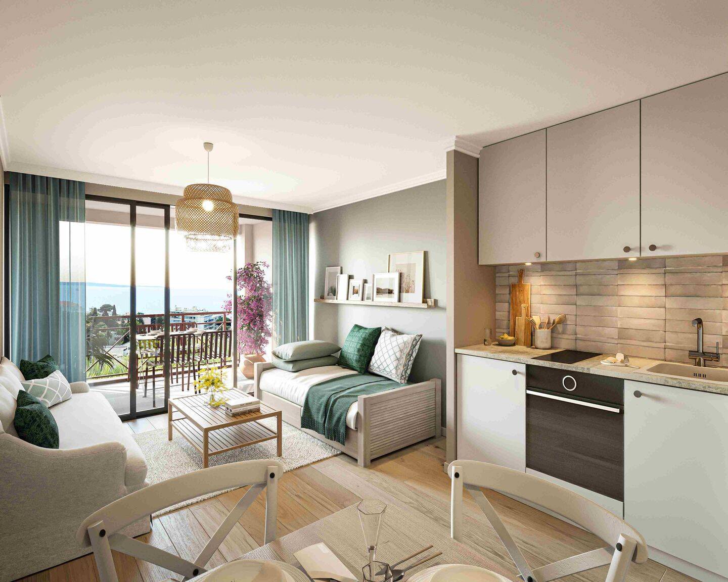 Appartement 1 pièce 22 m² · à Cannes · 22,3 m² · 224 640 €
