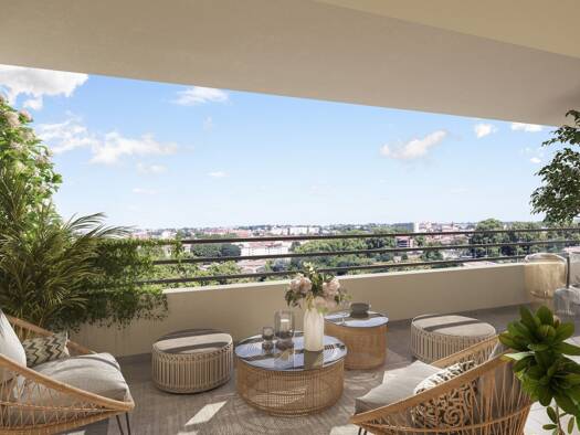 Appartement à vendre - neuf 278 000 € 2 pièces 1 chambre 43,4 m² dès le 30/09/2027 Fer-à-Cheval Toulouse 31300