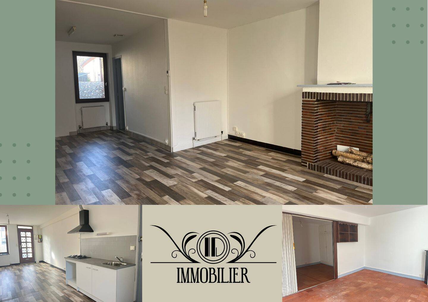 Maison 3 pièces 57 m² · à Gien · 57 m² · 490 €