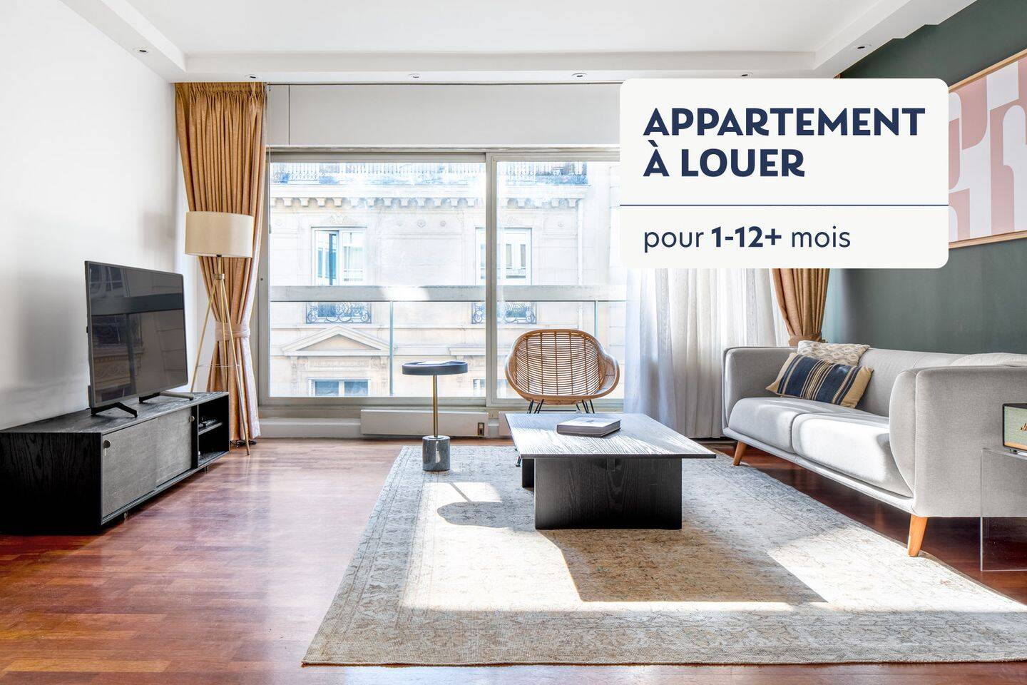 Appartement 2 pièces 55 m² · à Paris 8ème Arrondissement · 55 m² · 3 120 €/mois