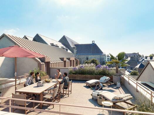 Appartement à vendre - neuf 175 000 € 2 pièces 42,9 m² Étage 1/4 dès le 31/12/2027 Centre Lannion 22300