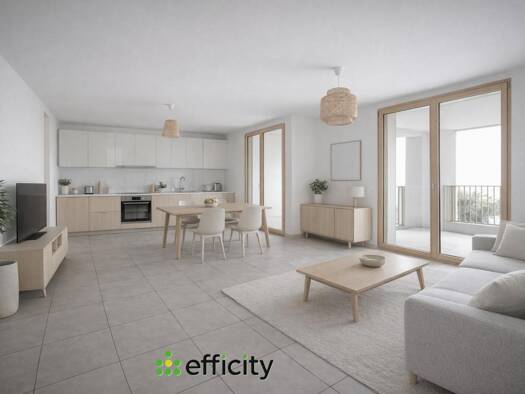 Appartement à vendre 310 000 € 5 pièces 4 chambres 90 m² Étage 1/7 Bonnevay - La Soie - Les Brosses Villeurbanne 69100