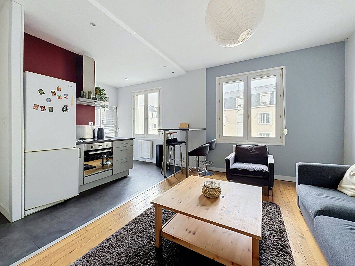 Appartement 2 pièces 44 m² · à Angers · 44 m² · 195 500 €