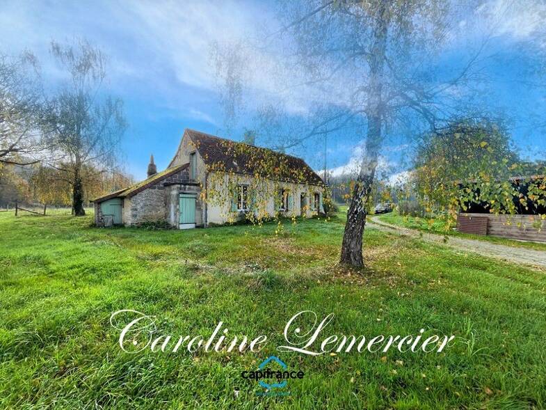 Mas à vendre 158 500 € 3 pièces 2 chambres 80 m² 20 000 m² de terrain Connerré 72160