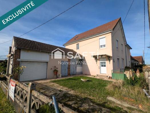 Maison à vendre 78 000 € 5 pièces 3 chambres 118 m² 523 m² de terrain Les Guerreaux 71160