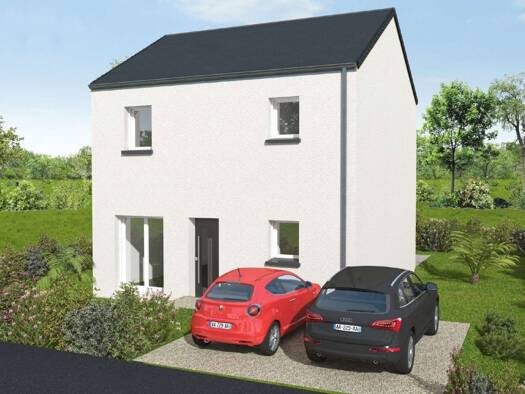 Terrain avec maison neuve à vendre 268 800 € 5 pièces 3 chambres 87,2 m² 190 m² de terrain Bourg-Solvardière-Pelousière Saint-Herblain 44800