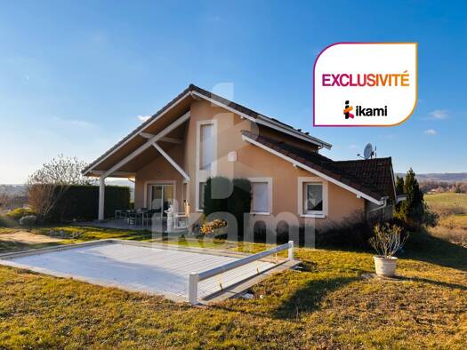 Maison à vendre 429 500 € 6 pièces 4 chambres 133 m² 1 296 m² de terrain Chatte 38160