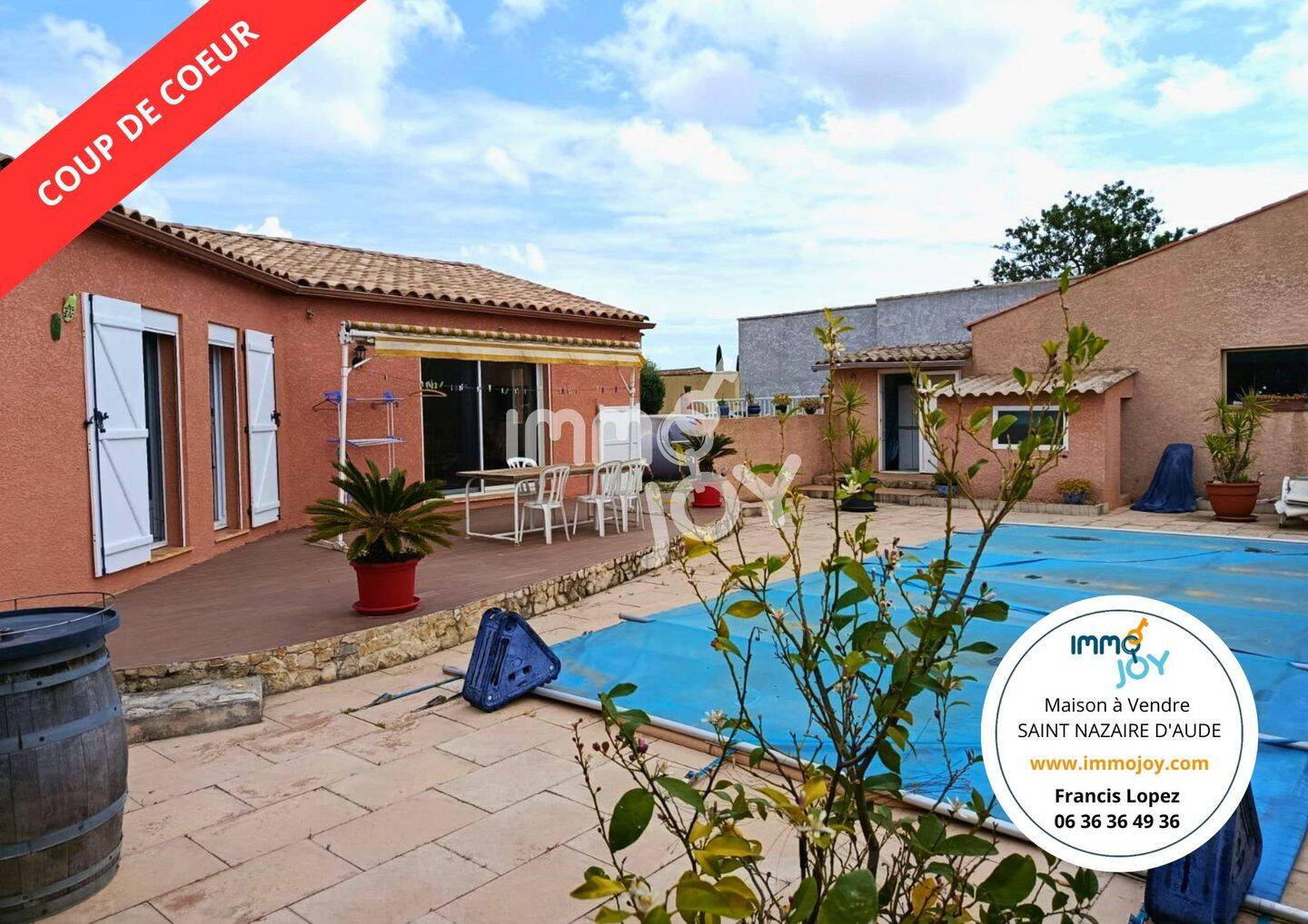 Maison 5 pièces 124 m² · à Saint-Nazaire-d'Aude · 124 m² · 329 000 €
