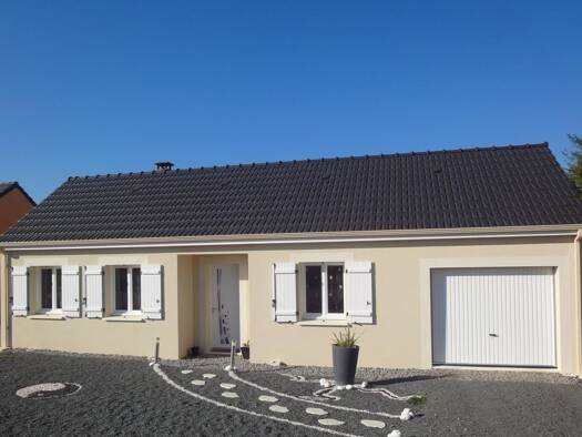 Terrain avec maison neuve à vendre 183 000 € 4 pièces 3 chambres 100 m² 1 300 m² de terrain Brécy 18220