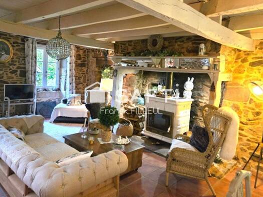 Maison à vendre 500 000 € 8 pièces 6 chambres 282 m² 5 500 m² de terrain Chamboulive 19450