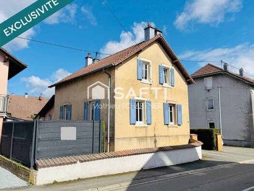 Maison à vendre 195 000 € 5 pièces 3 chambres 115 m² 459 m² de terrain Montreux-Vieux 68210