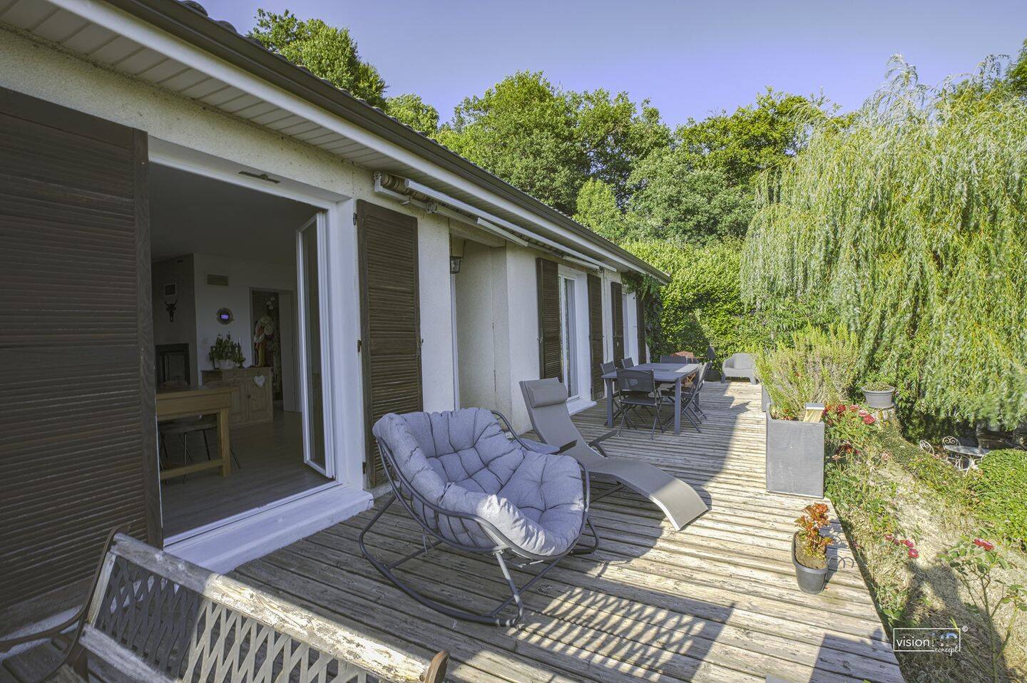 NAUCELLES MAISON 4 CHAMBRES, TERRASSE ET TERRAIN ARBORÉ DE 3 2