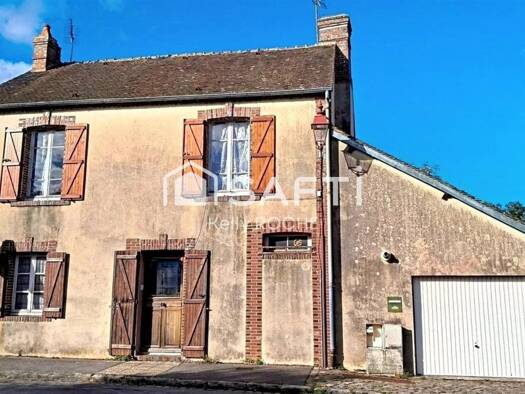 Maison à vendre 107 000 € 3 pièces 2 chambres 100 m² 639 m² de terrain La Ferté-Vidame 28340