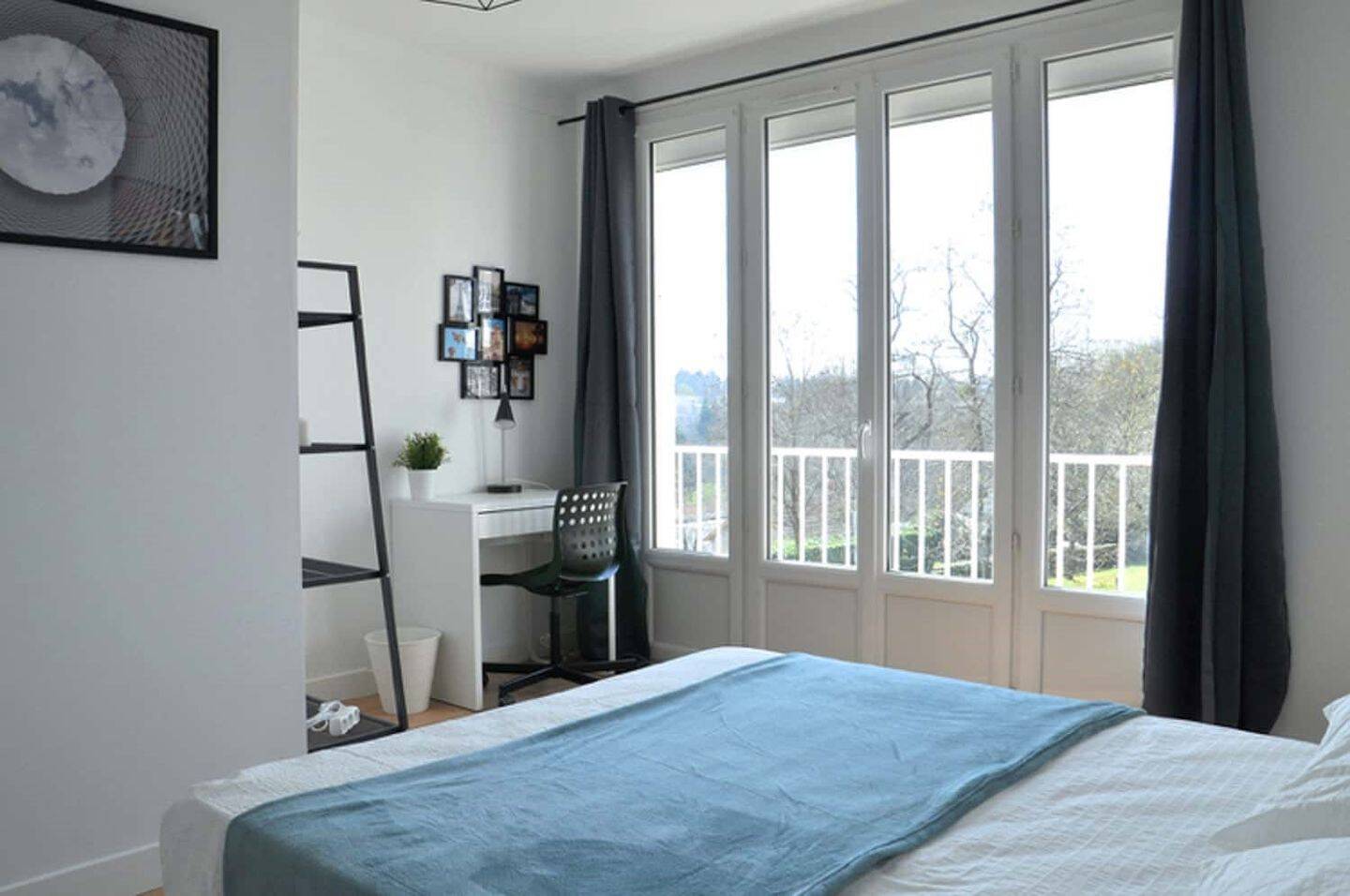 Spacious room with balcony - 15m² - NT2 - Colocation — 4