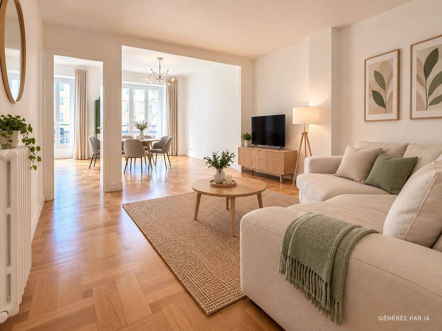 Appartement 3 pièces 62 m² · à Nice · 61,8 m² · 399 000 €